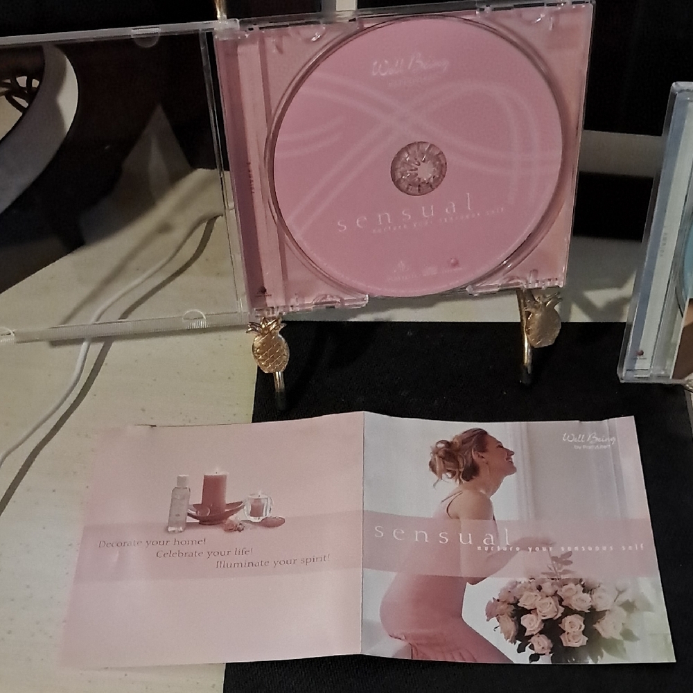 PartyLite Relax and Sensual CD Set - Blue and Pink Covers - Picture 7 of 7